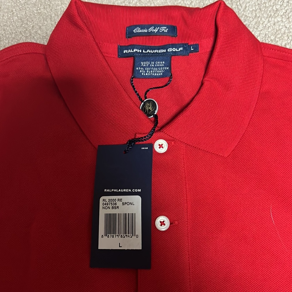 Ralph Lauren Golf | Classic Golf Fit | Size: Large - Picture 2 of 3